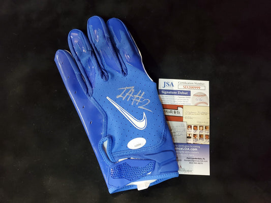 Israel Izzy Abanikanda Autographed Signed Glove
