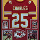 MVP Authentics Framed Kansas City Chiefs Jamaal Charles Autographed Jersey Psa Coa 427.50 sports jersey framing , jersey framing