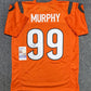 Cincinnati Bengals Myles Murphy Autographed Signed Jersey Jsa Coa