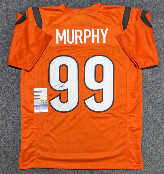 Cincinnati Bengals Myles Murphy Autographed Signed Jersey Jsa Coa