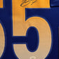Custom Framed Los Angeles Rams Braden Fiske Autographed Signed Jersey Jsa Coa