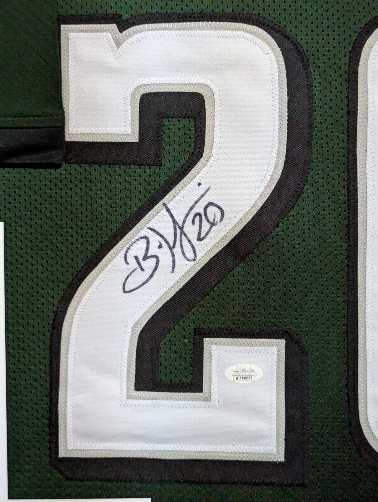 MVP Authentics Framed Philadelphia Eagles Brian Dawkins Autographed Signed Jersey Jsa Coa 540 sports jersey framing , jersey framing