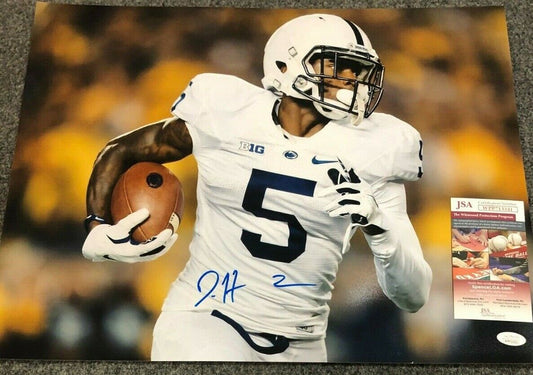 MVP Authentics Penn State Daesean Hamilton Autographed Signed 16X20 Photo Jsa  Coa 71.10 sports jersey framing , jersey framing