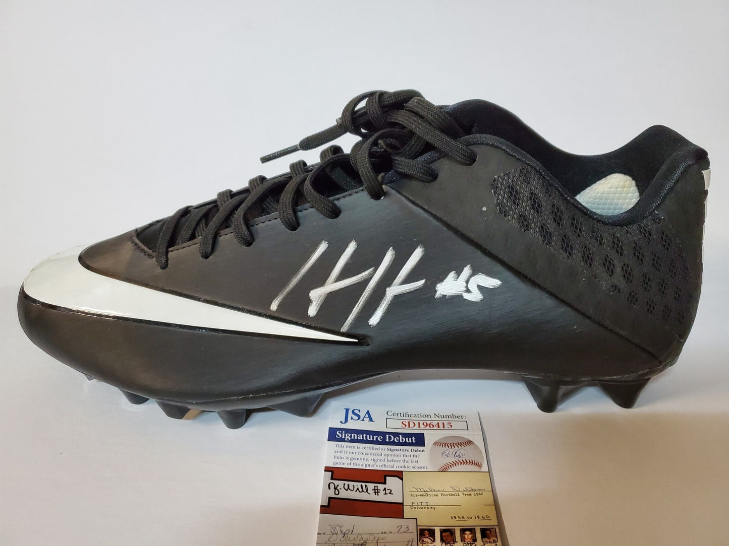 Tennessee Volunteers Hendon Hooker Autographed Signed Cleat Jsa Coa