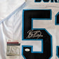 Carolina Panthers Brian Burns Autographed Signed Jersey Jsa  Coa