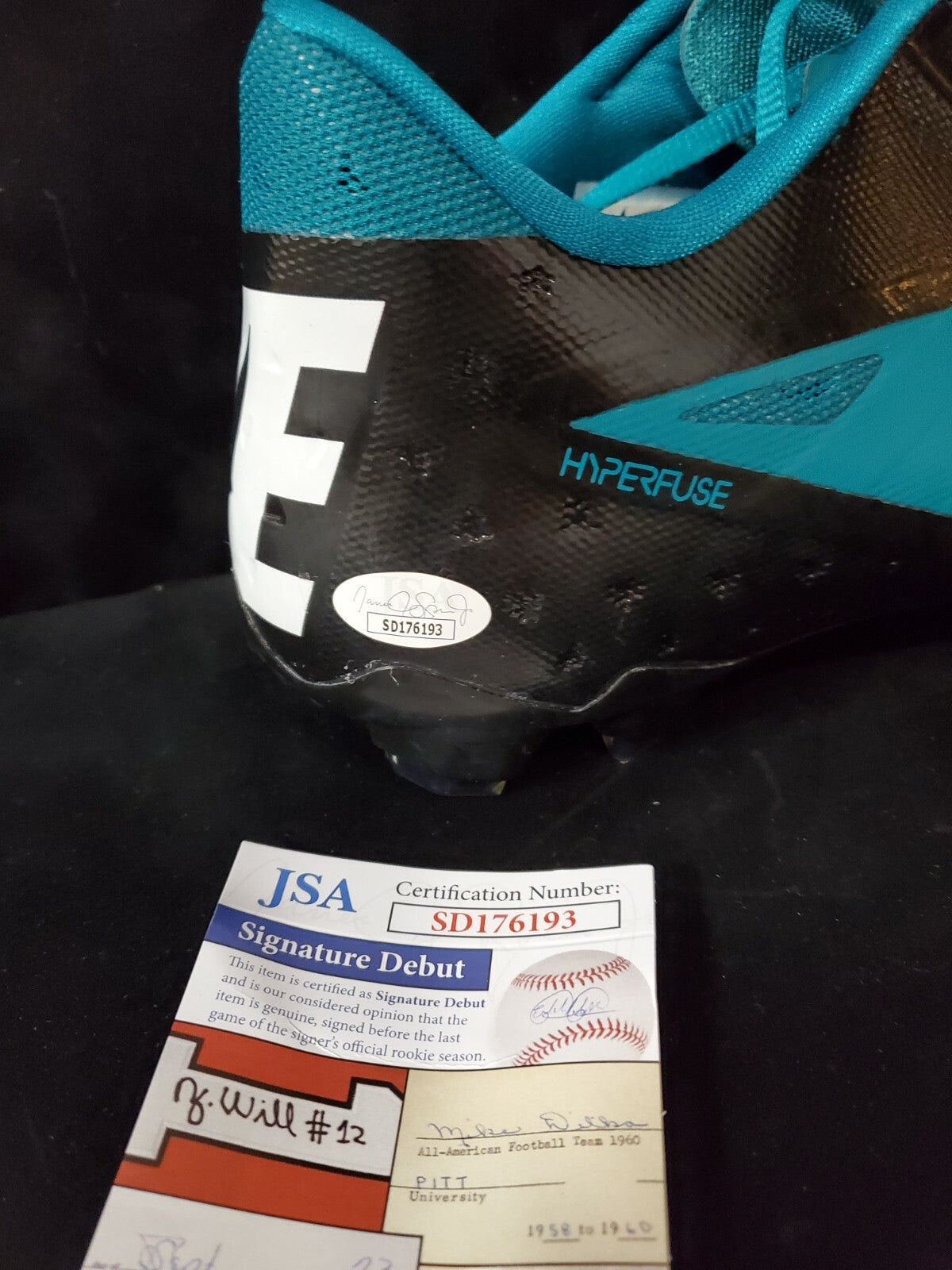 Tyson Campbell Autographed Signed Cleat Jsa Coa