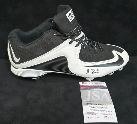Cleveland Guardians Steven Kwan Autographed Signed Cleat Jsa Coa