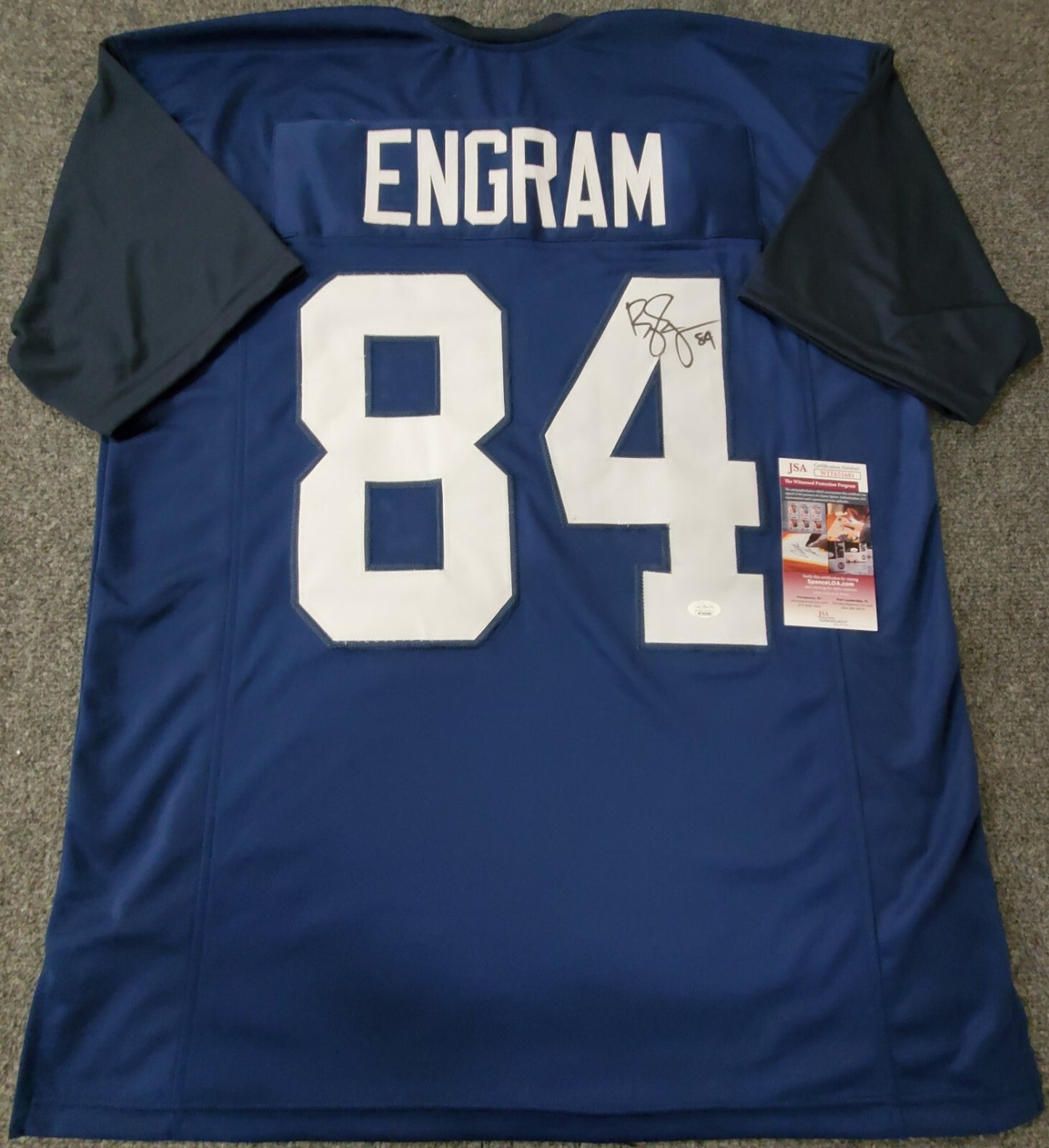 Seattle Seahawks Bobby Engram Autographed Signed Jersey Jsa  Coa