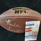Georgia Bulldogs Nolan Smith Jr Signed Football Jsa Coa