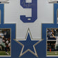 Framed Dallas Cowboys Tony Romo Autographed Signed Jersey Jsa Coa