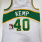 Seattle Supersonics Shawn Kemp Autographed Signed Jersey Jsa Coa