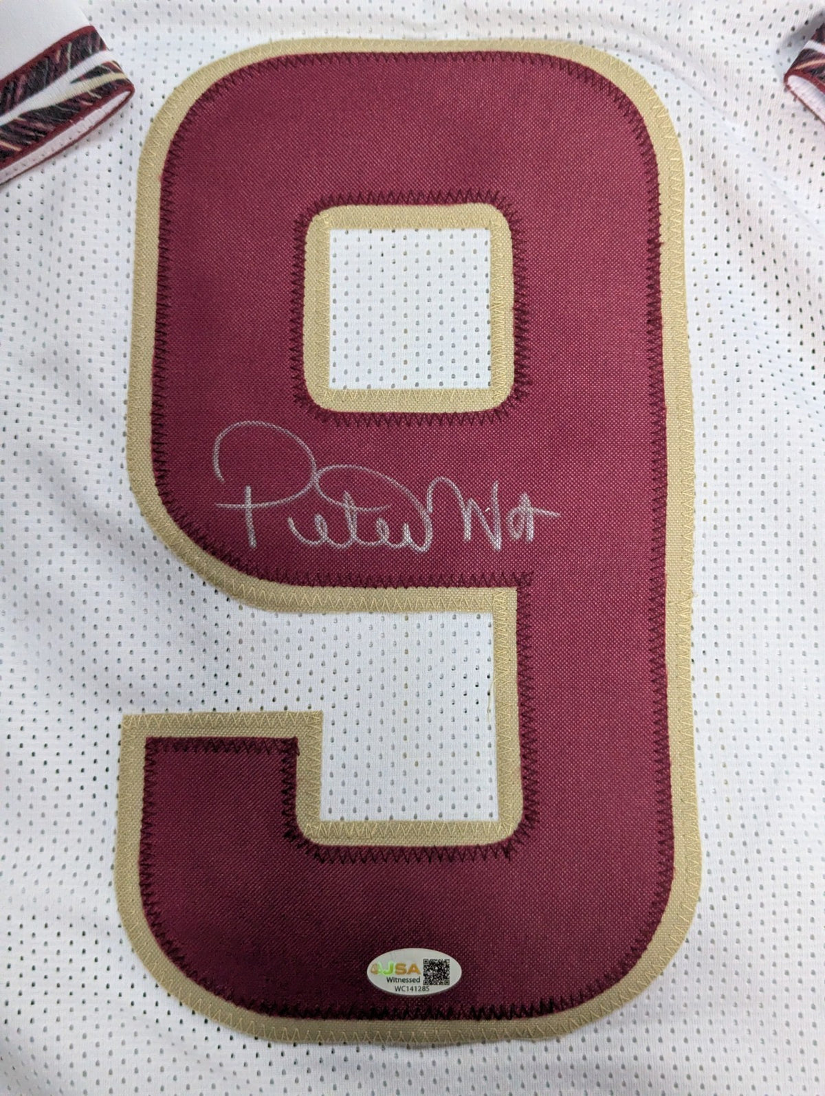 Florida State Seminoles Peter Warrick Autographed Signed Jersey Jsa Coa