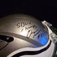 Philadelphia Eagles 3X Signed/2X Inscribed Full Size Flash Replica Helmet Jsa
