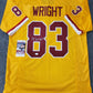 Washington Football Team Isaiah Wright Autographed Signed Jersey Jsa Coa