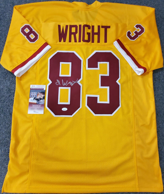 Washington Football Team Isaiah Wright Autographed Signed Jersey Jsa Coa