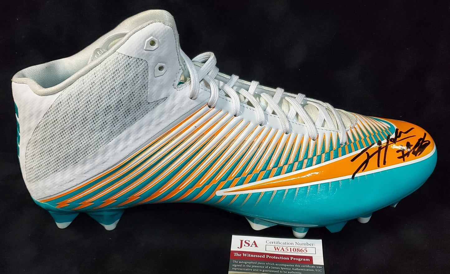 Miami Dolphins Jevon Holland Autographed Signed Cleat Jsa Coa