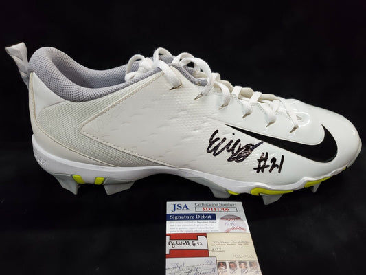 Eric Stokes Autographed Signed Cleat Jsa Coa