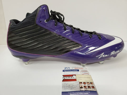Tcu Horned Frogs Tre'von Moehrig Autographed Cleat Jsa Coa