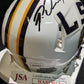 Lsu Tigers Patrick Queen Autographed Speed Mini Helmet Jsa Coa