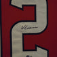 Framed Houston Texans Nico Collins Autographed Signed Jersey Beckett Holo