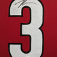 Framed Georgia Bulldogs Tyson Campbell Autographed Signed Jersey Jsa Coa