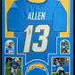 MVP Authentics Framed San Diego Chargers Keenan Allen Signed Jersey Beckett Coa 405 sports jersey framing , jersey framing