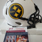Pittsburgh Steelers Dan Kreider Autographed Signed Lunar Mini Helmet Jsa Coa