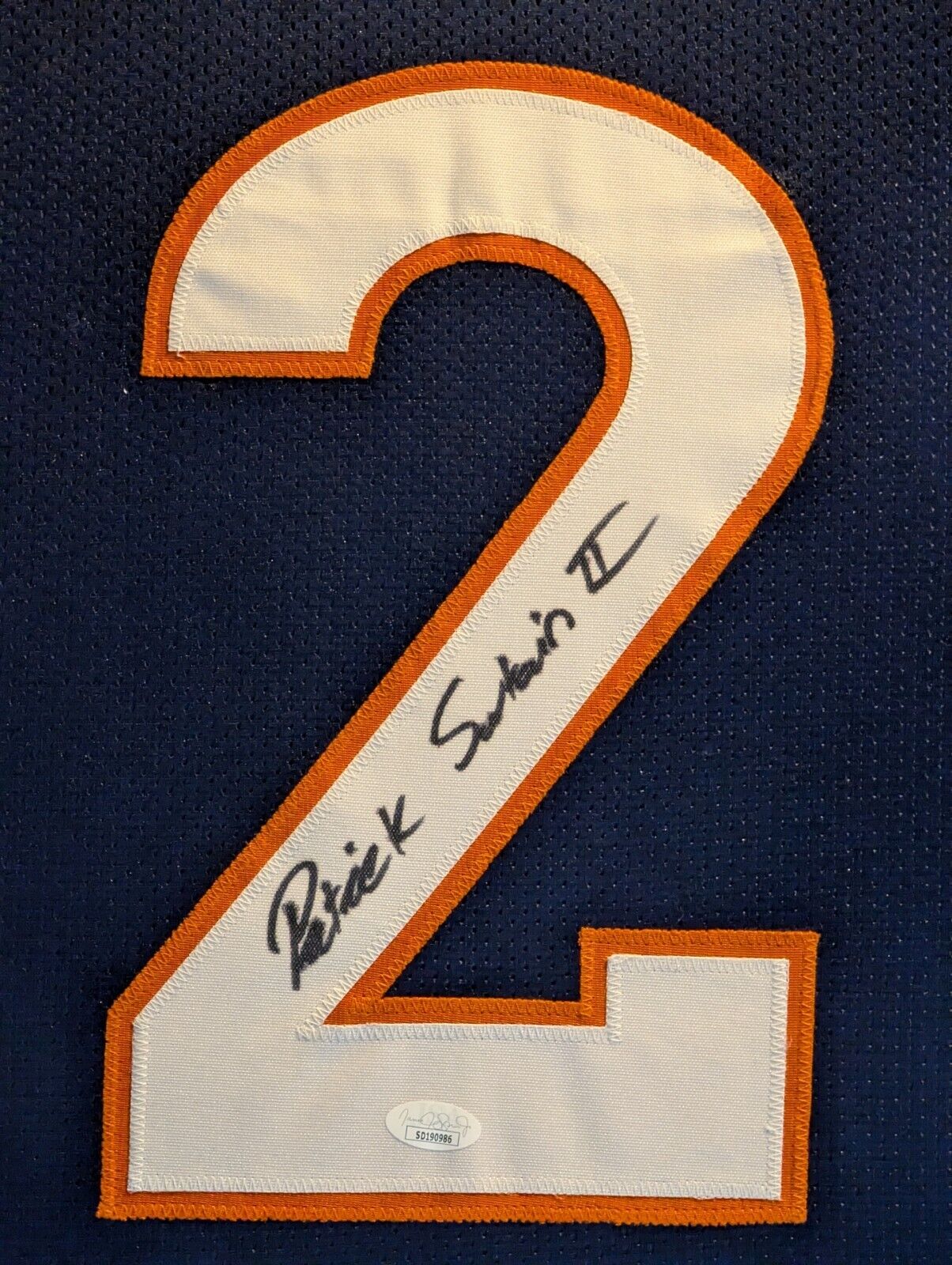 Framed Denver Broncos Pat Surtain Ii Autographed Signed Jersey Jsa Coa