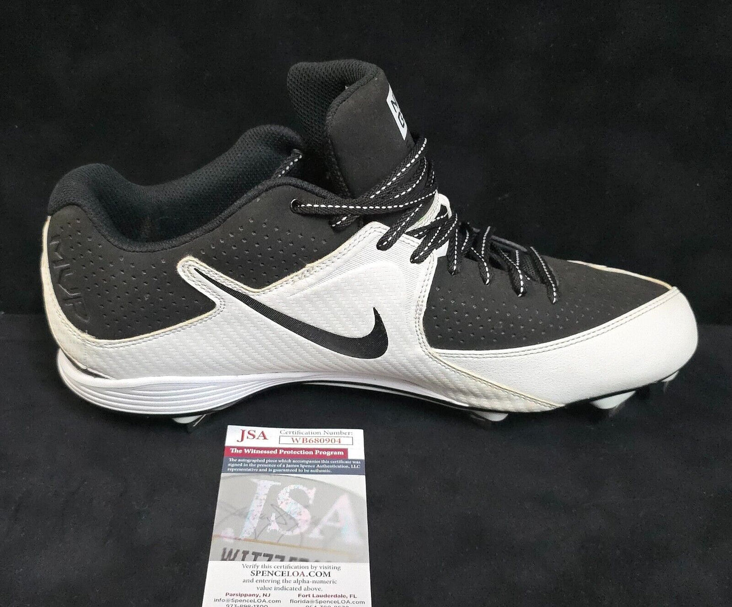 Cleveland Guardians Steven Kwan Autographed Signed Cleat Jsa Coa