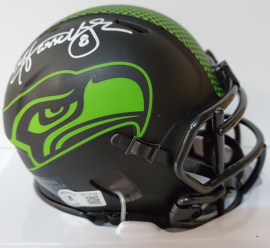 Seattle Seahawks Matt Hasselbeck Signed Eclipse Mini Helmet Jsa Coa