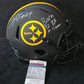Pittsburgh Steelers Joey Porter Jr Signed Full Size Eclipse Authentic Helmet Jsa