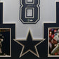 Framed Dallas Cowboys Troy Aikman Autographed Signed Jersey Jsa Coa