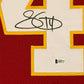 MVP Authentics Framed Kansas City Chiefs Sammy Watkins Autographed Signed Jersey Beckett Coa 449.10 sports jersey framing , jersey framing