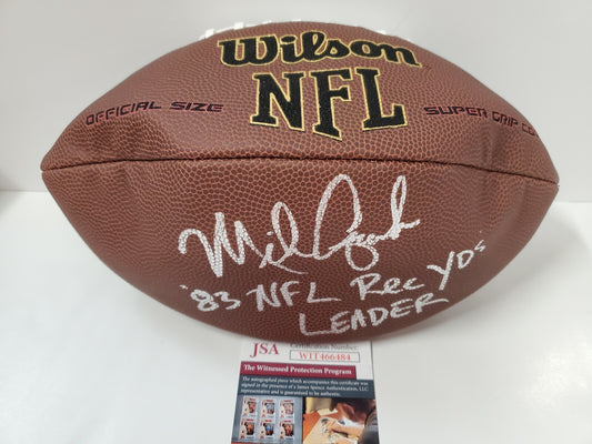 Mike Quick Autographed Signed Inscribed Football Jsa Coa