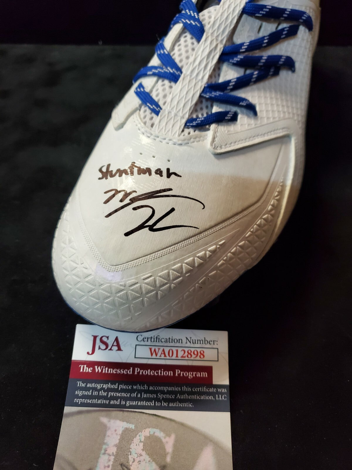 Indianapolis Colts Nyheim Hines Autographed Signed Inscribed Cleat Jsa Coa