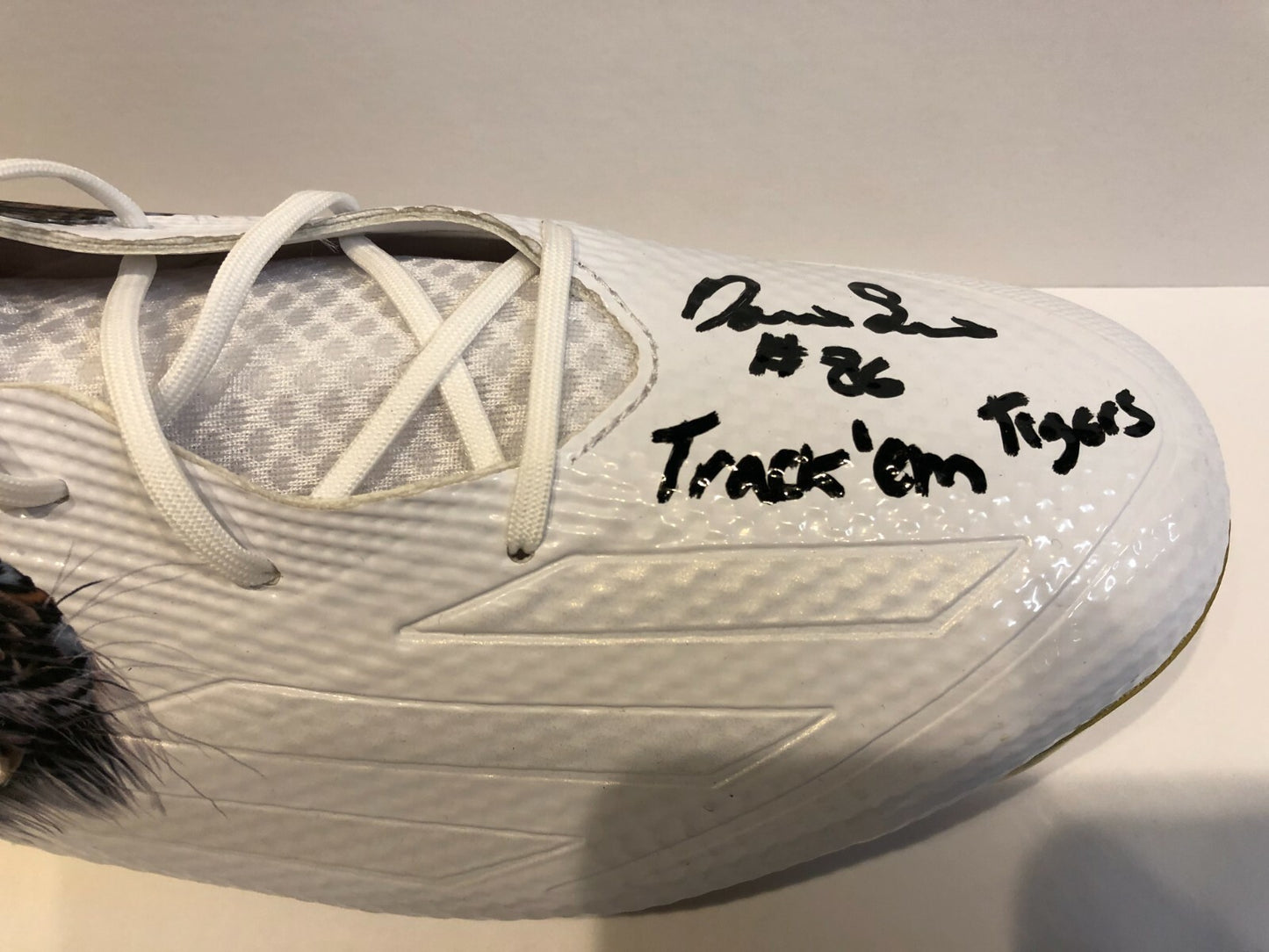 Auburn Tigers Darius Slayton Autographed Signed Inscribed Adidas Cleat Jsa Coa