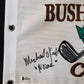 Chevy Chase, Cindy Morgan, O'keefe, Barmon Signed Caddyshack Golf Flag Jsa Coa