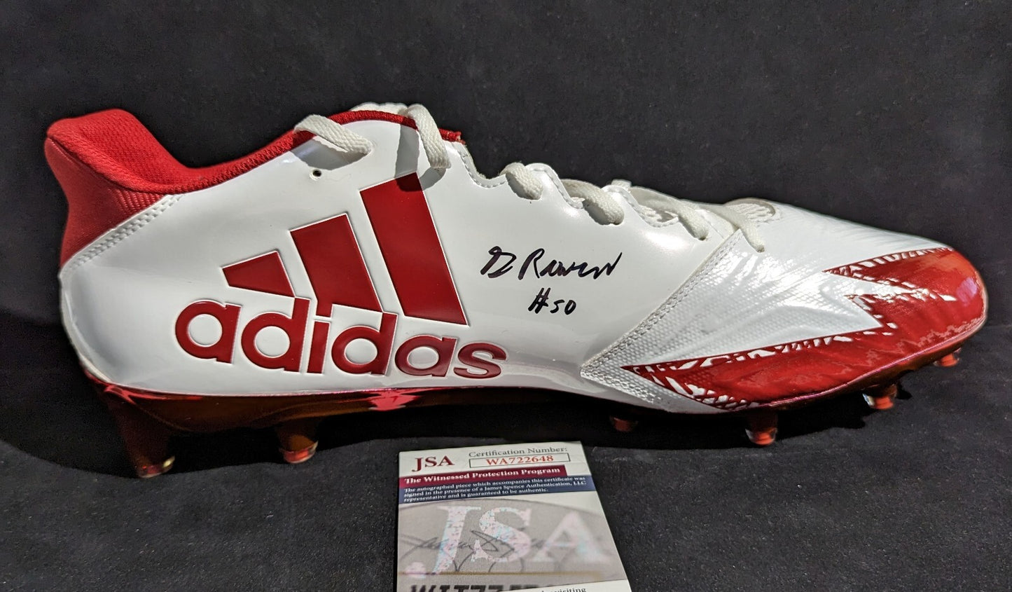 Buffalo Bills Greg Rousseau Autographed Signed Cleat Jsa Coa
