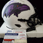 Baltimore Ravens Odafe Jayson Oweh Autographed Signed Lunar Mini Helmet Jsa Coa