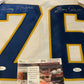 Pitt Panthers Johnny Majors & Tony Dorsett Signed National Champs Jersey Jsa Coa