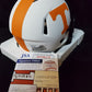 Tennessee Volunteers Hendon Hooker Autographed Signed Lunar Mini Helmet Jsa Coa