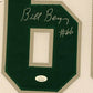 Framed Philadelphia Eagles Bill Bergey Autographed Signed Jersey Jsa Coa