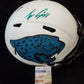 Jacksonville Jaguars Tyson Campbell Signed Full Size Lunar Rep Helmet Jsa Coa
