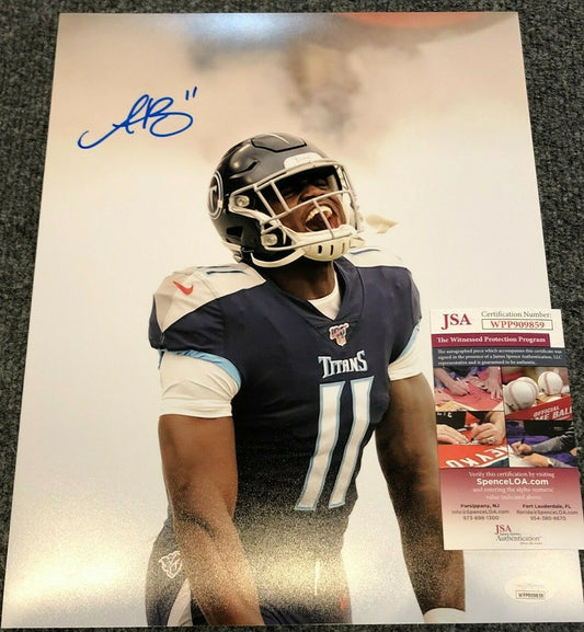 Tennessee Titans Aj Brown Autographed Signed 11X14 Photo Jsa  Coa