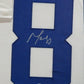 Framed Indianapolis Colts Marvin Harrison Signed Jersey Jsa Coa