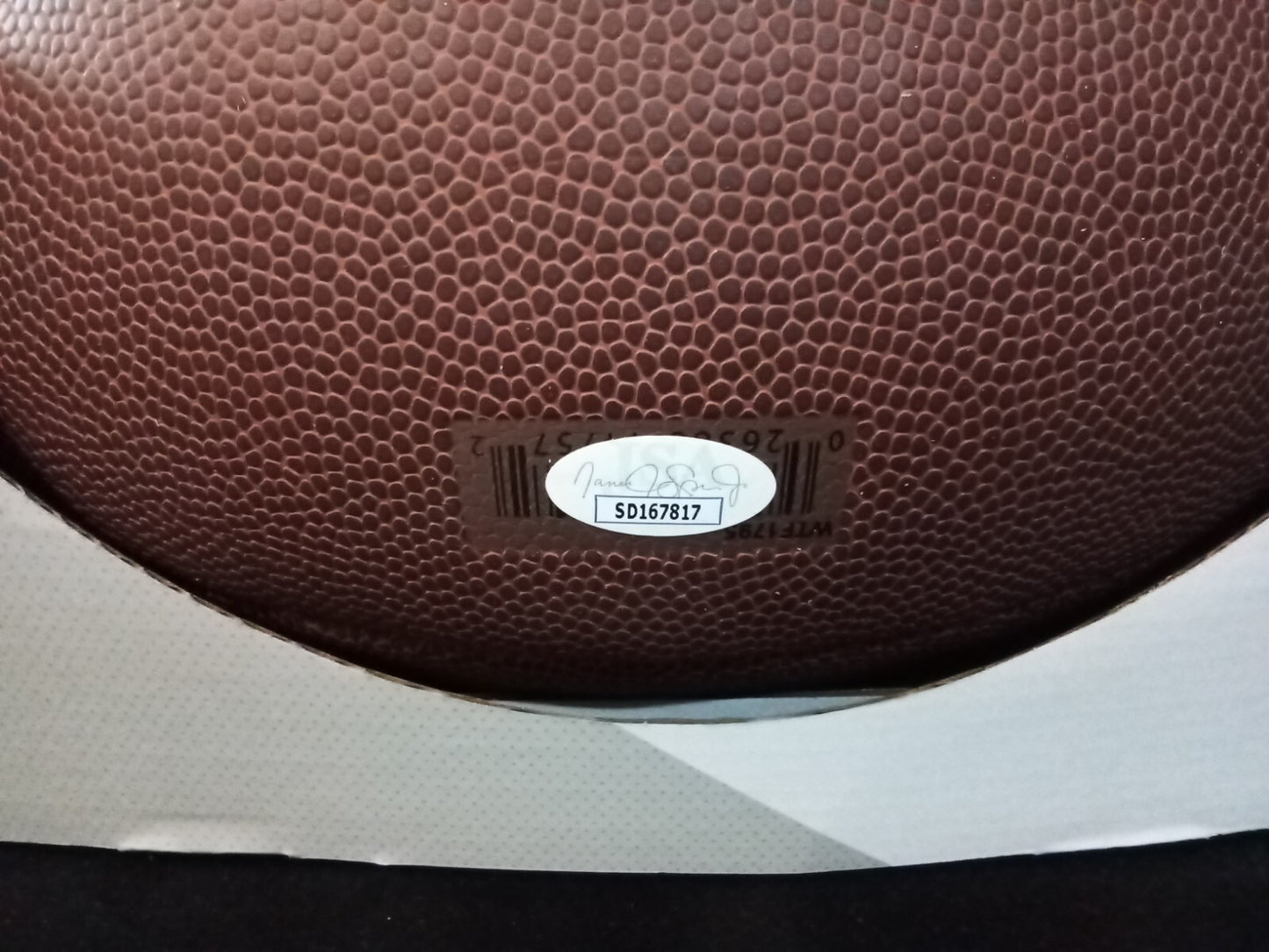 Green Bay Packers Devonte Wyatt Autographed Signed Football Jsa Coa