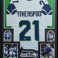 Framed Seattle Seahawks Devon Witherspoon Autographed Signed Jersey Jsa Coa
