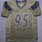 Pittsburgh Steelers Keeanu Benton Autographed Signed Salute Jersey Jsa Coa