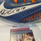 Denver Broncos Kj Hamler Autographed Signed Nike Cleat Jsa Coa