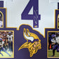 Framed Minnesota Vikings Dalvin Cook Autographed Signed Jersey Beckett Holo